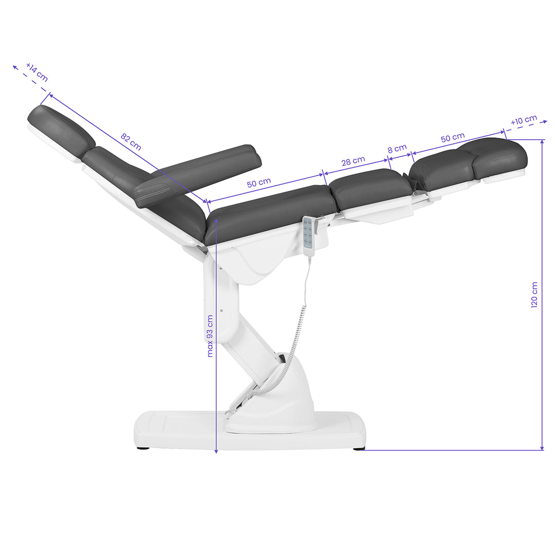 Fauteuil Esthétique Électrique Kate 4 Moteurs Gris - image 9