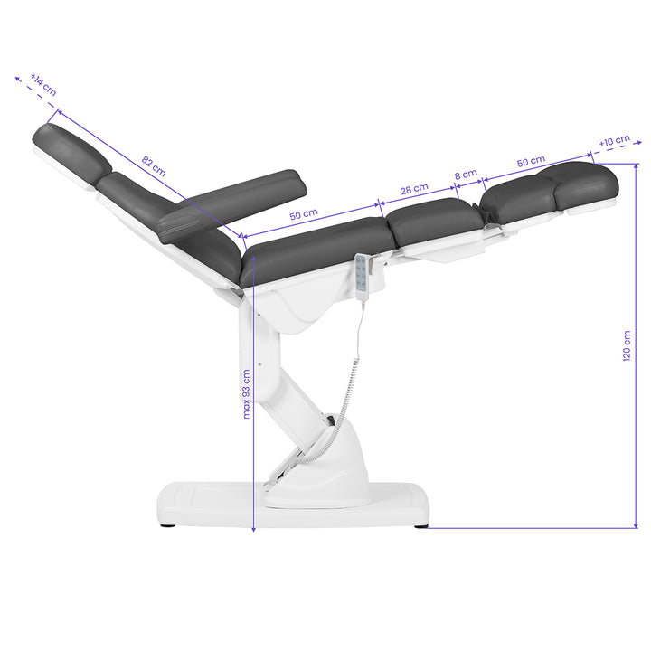 Fauteuil Esthétique Électrique Kate 4 Moteurs Gris - image 9