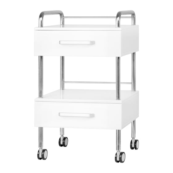 Chariot de Service Cosmétique 6051 Blanc