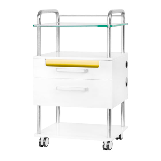 Chariot de Service Cosmétique 6052T Blanc