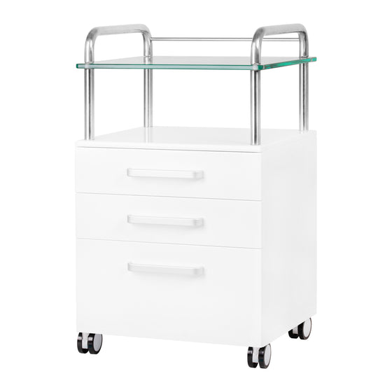 Chariot de Service Cosmétique 6053 Blanc