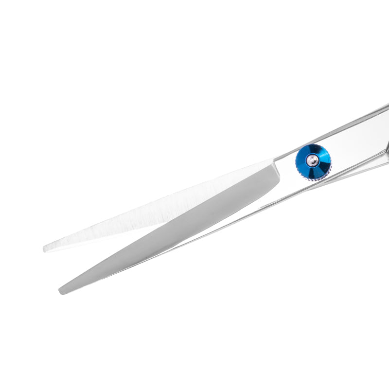 Ciseaux de Coiffeur Snippex 6 Pouces Argent-Bleu - image 2