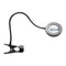 Lampe Loupe LED 5D avec Pince USB Col de Cygne Noir