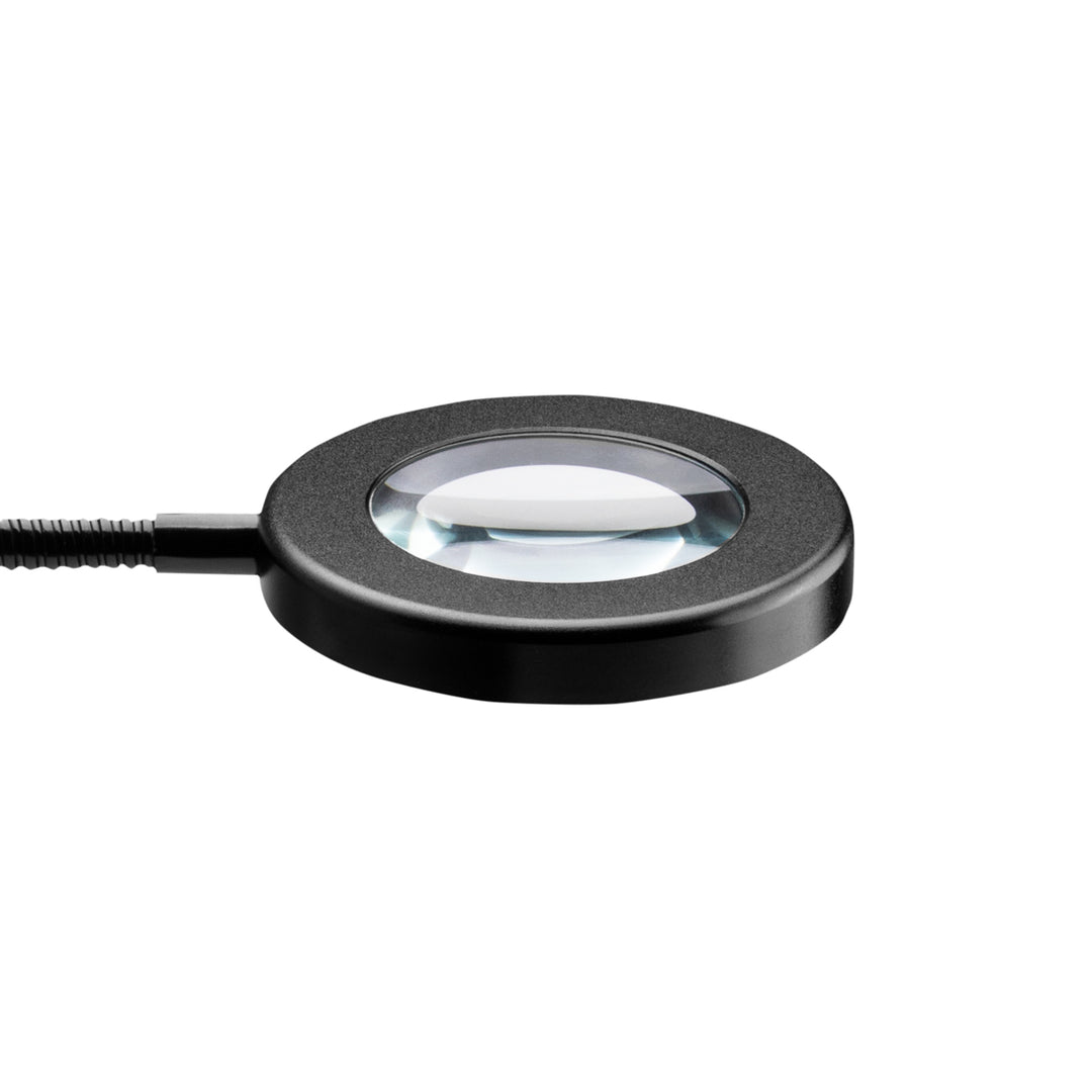 Lampe loupe LED USB Col de cygne de Table Noir 2