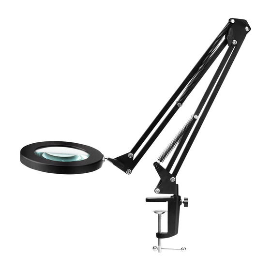 Lampe Loupe LED SMD 8D avec Pince USB Glow 308 Noir