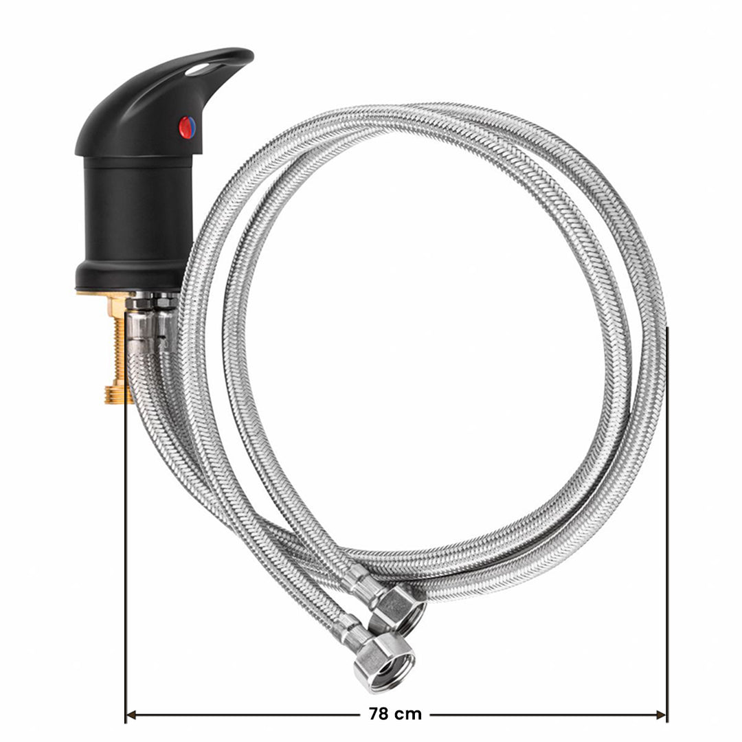 Robinet pour Bac Coiffeur Gabbiano Noir - image 4