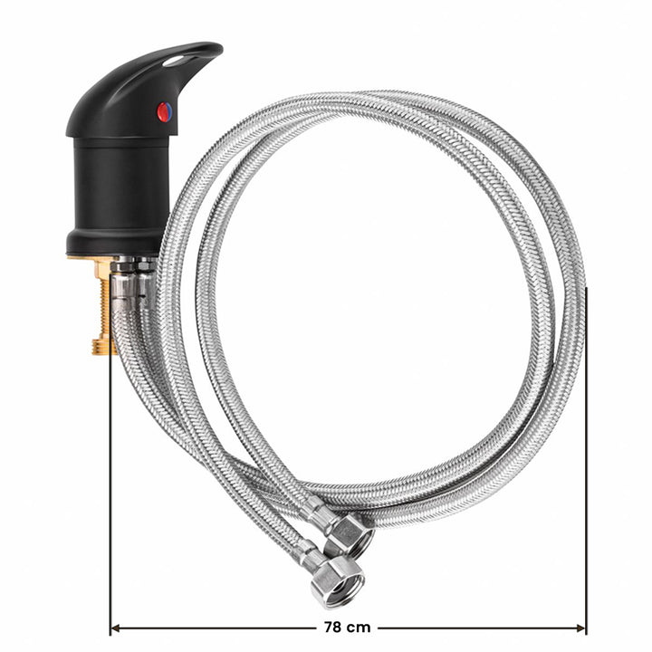 Robinet pour Bac Coiffeur Gabbiano Noir - image 4