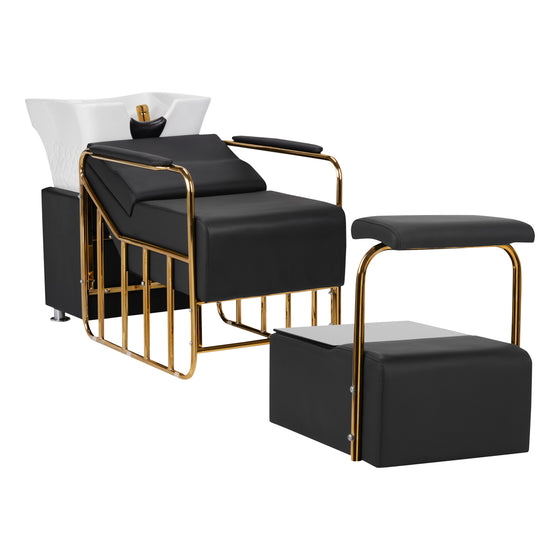 Bac Coiffeur Gabbiano Mayka Or Noir