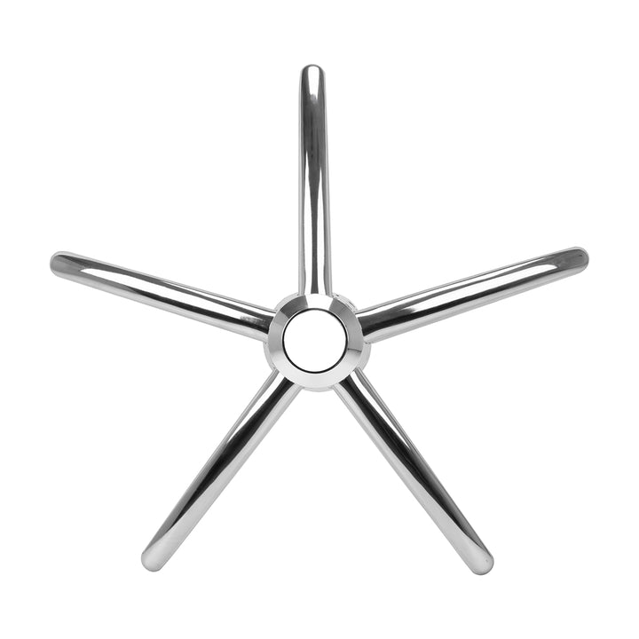 Base de Tabouret 5 Branches Chrome sans Roulettes Activeshop - image 2