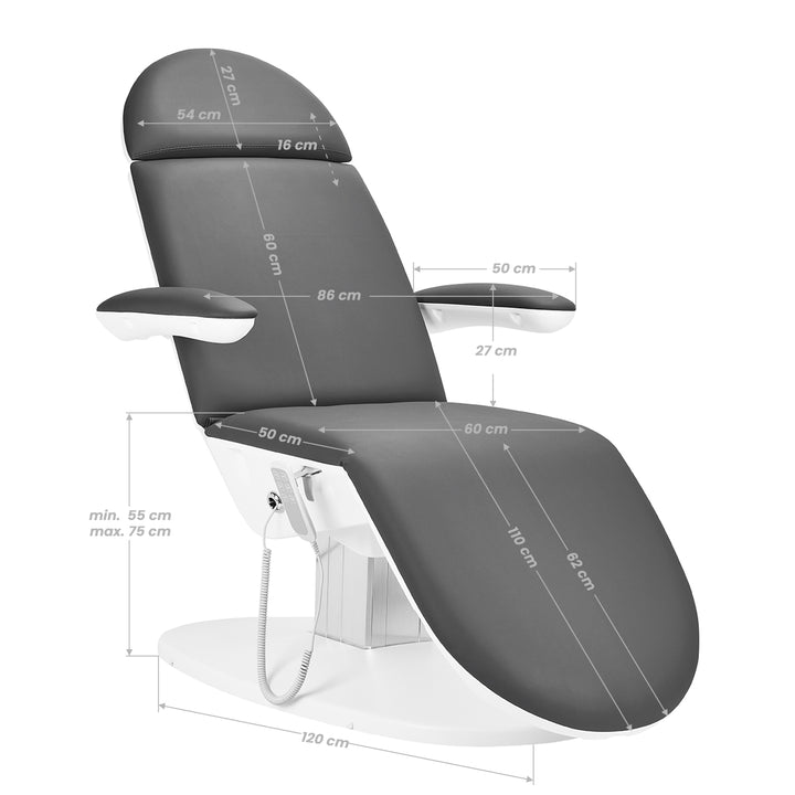 Fauteuil Esthétique Électrique 2240 Eclipse 3 Gris 15