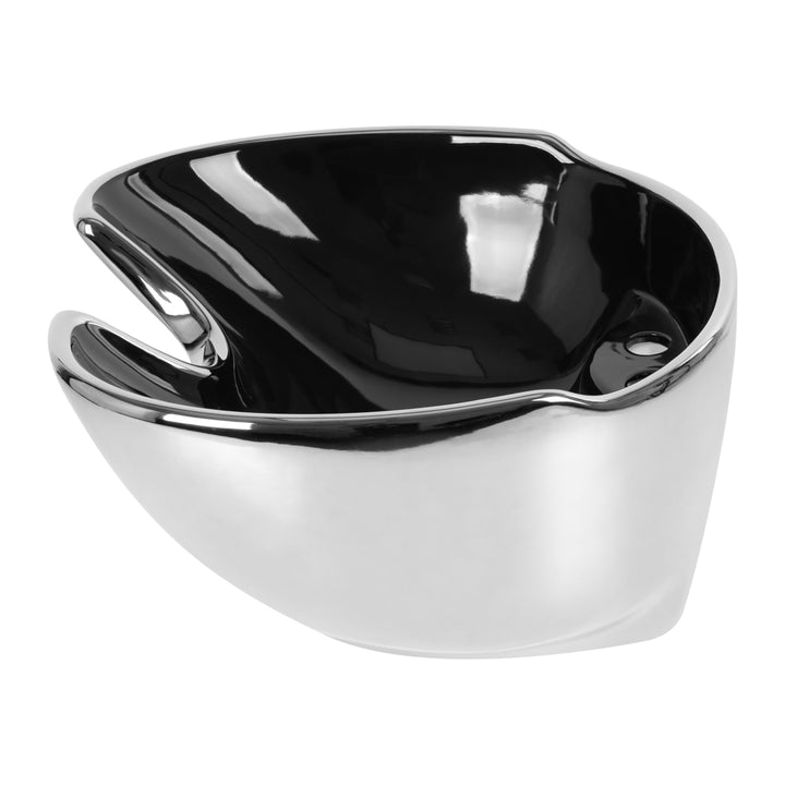 Vasque Céramique pour Bac Coiffeur Gabbiano Argent - image 2