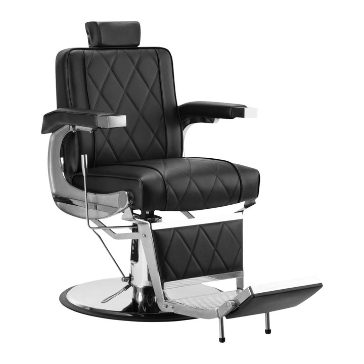 Fauteuil de barbier Hair System BM88066 Noir 1