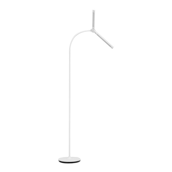Lampe Esthétique sur Pied avec Intensité Réglable Glow 6019 Blanc