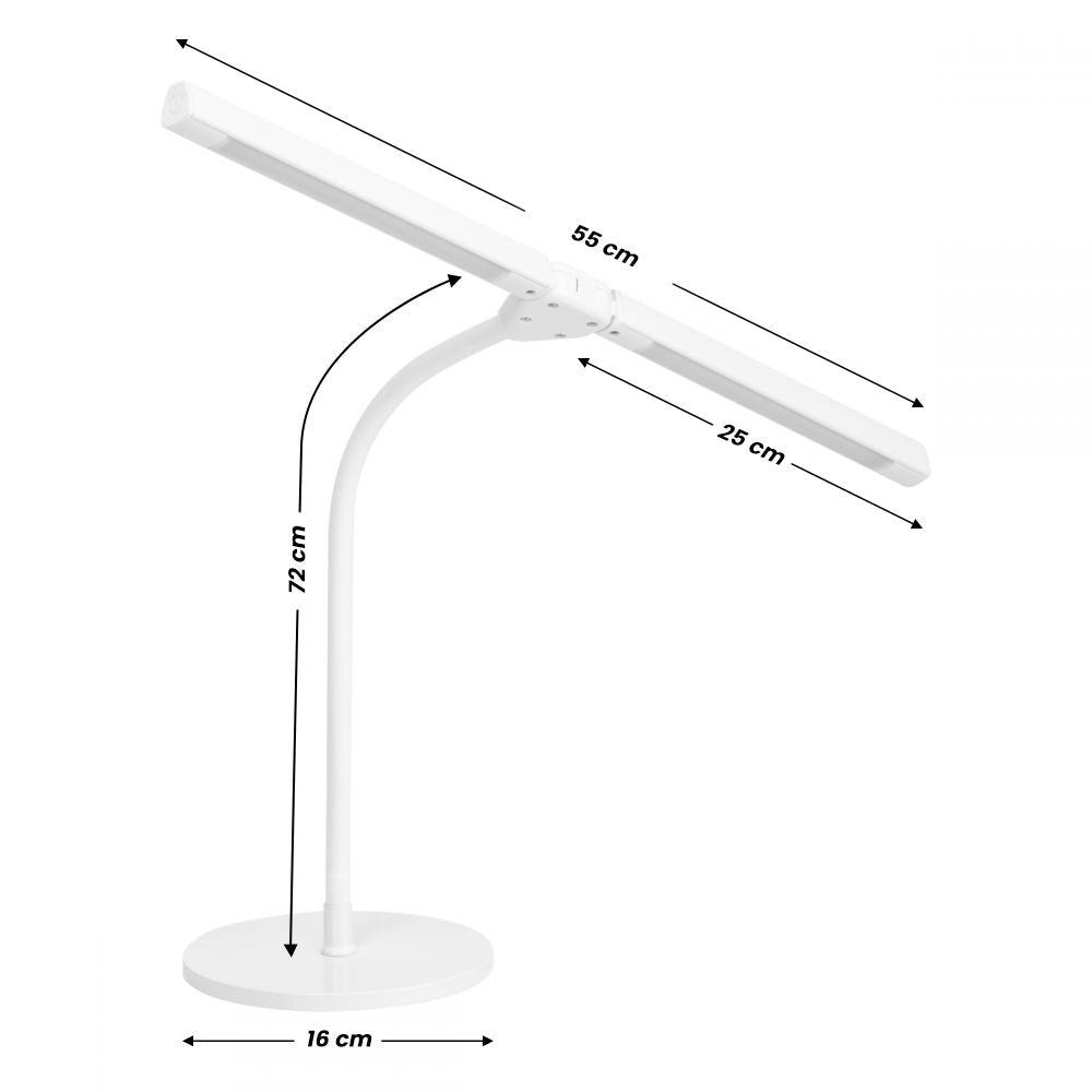 Lampe Esthétique avec Intensité Régable Glow 6020 Blanc