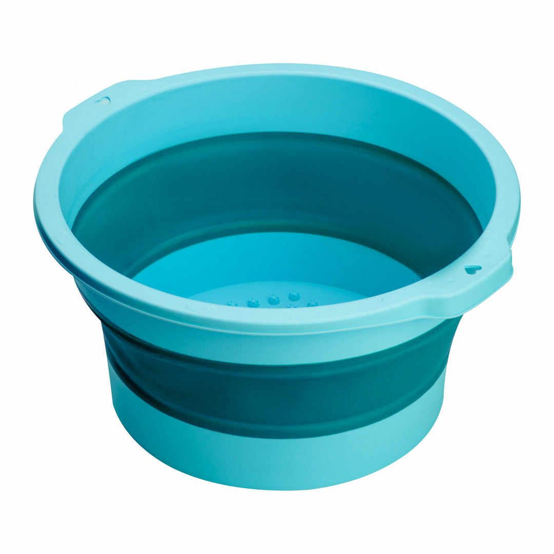 Bac Pédicure Pliable Bleu