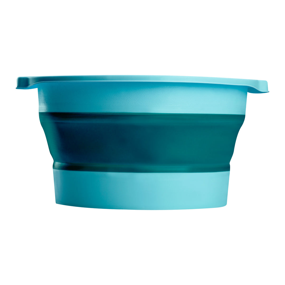 Bac Pédicure Pliable Bleu - image 3
