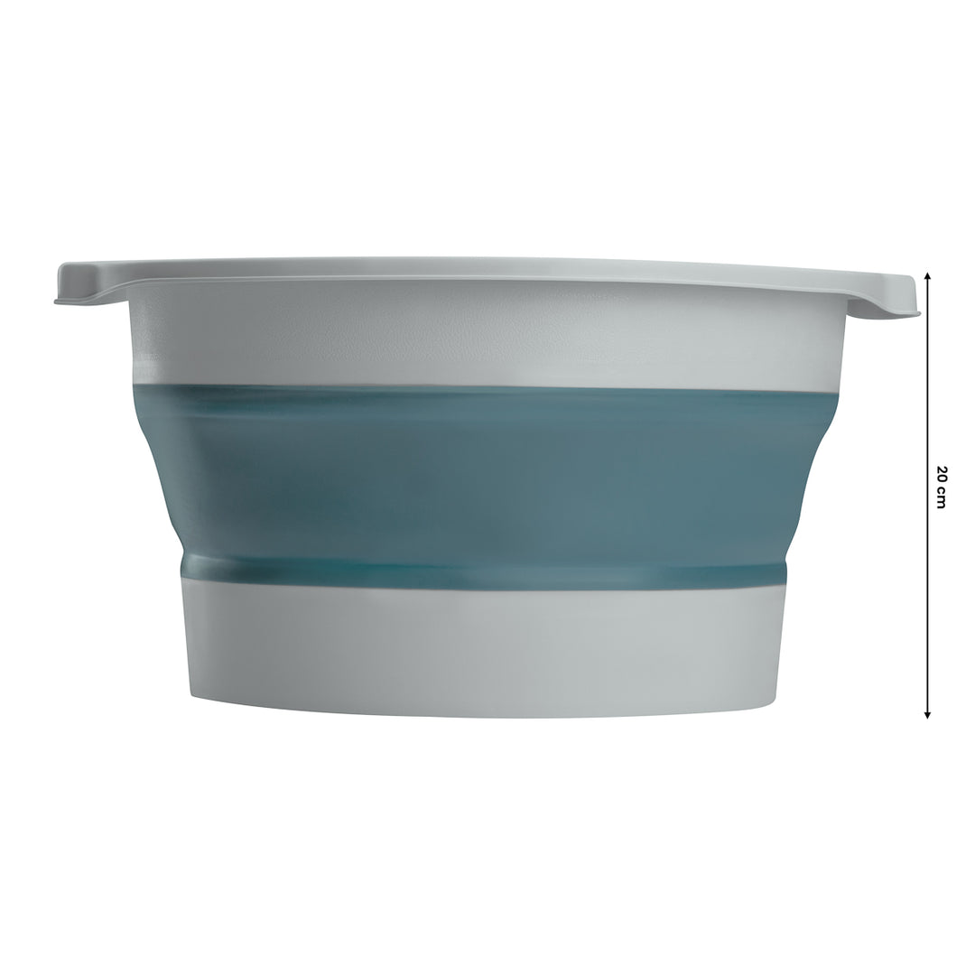 Bac Pédicure Pliable Bleu - image 12
