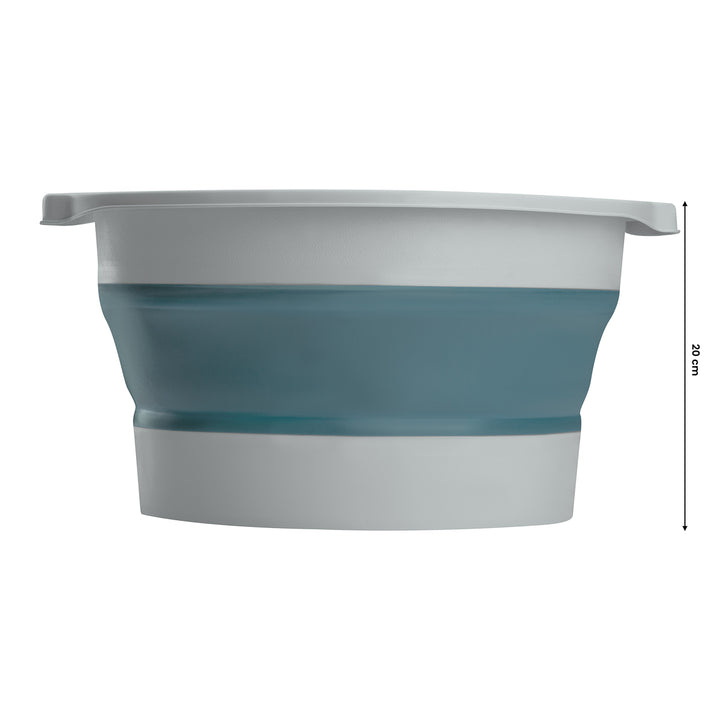 Bac Pédicure Pliable Bleu - image 12