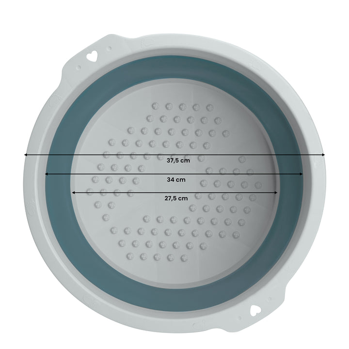 Bac Pédicure Pliable Bleu - image 14