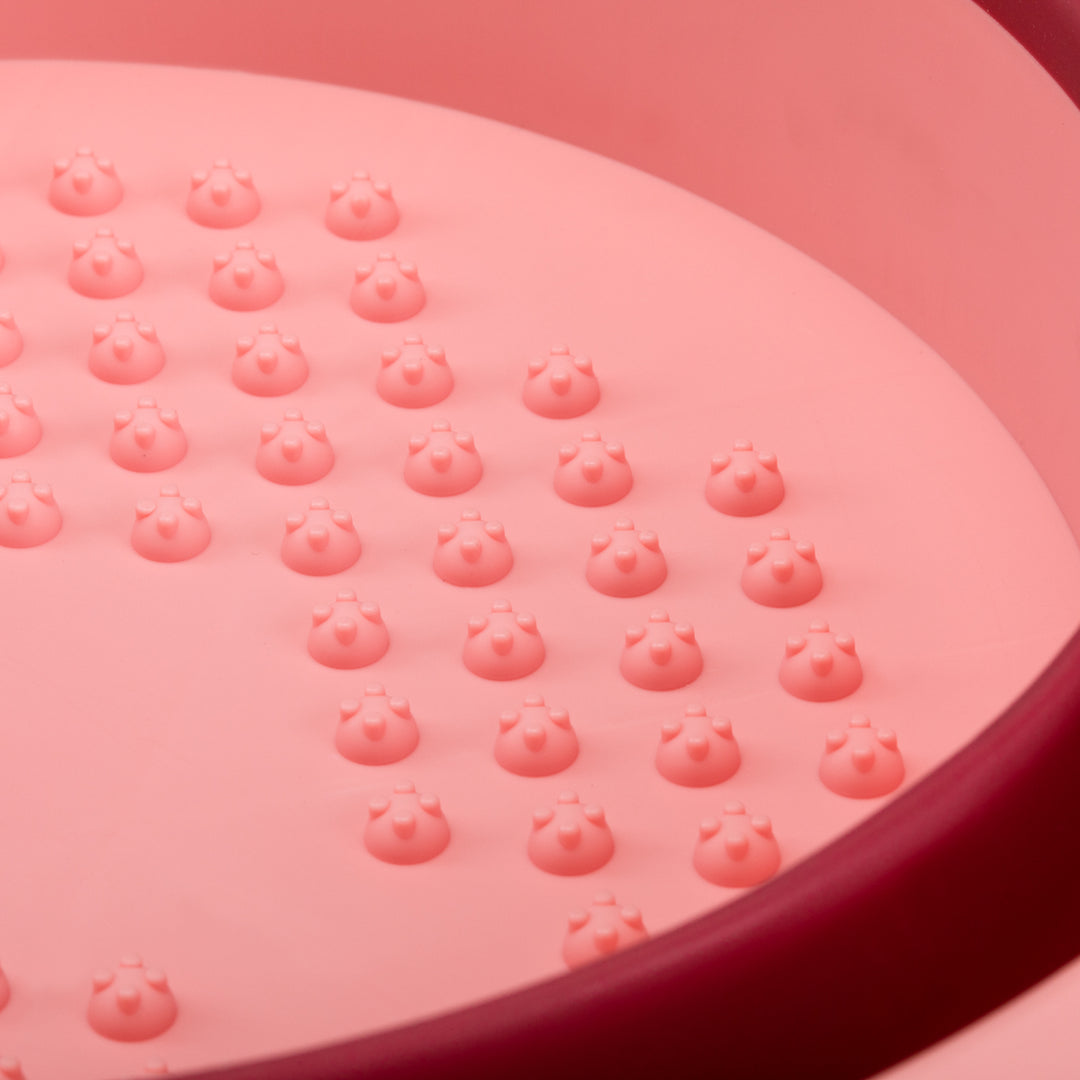 Bac Pédicure Pliable Rose - image 5