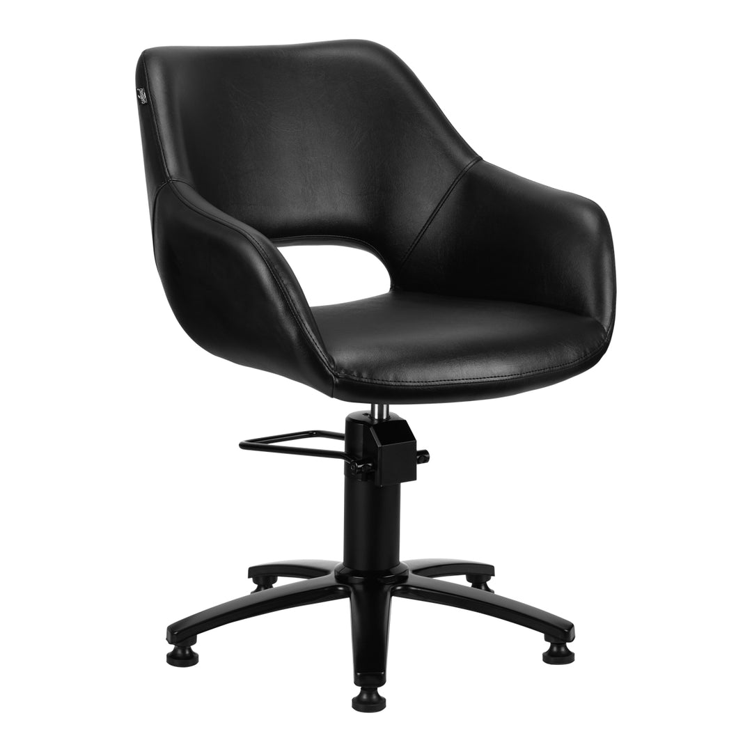 Fauteuil de Coiffeur Gabbiano Lima Noir