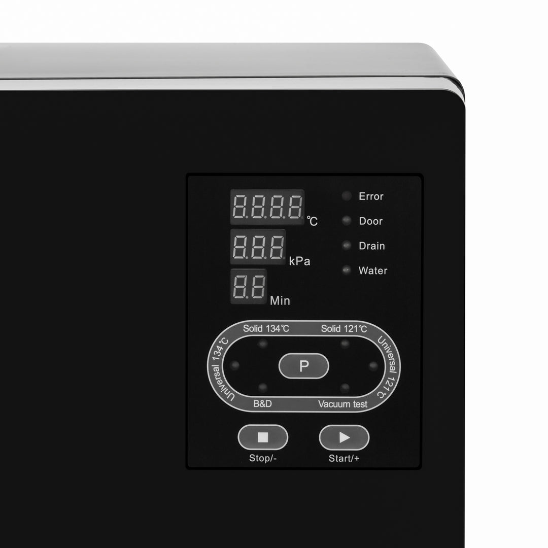Autoclave Lafomed Standard Line LFSS08AA LED avec Imprimante 8 L Classe B Médicale Noir - image 4