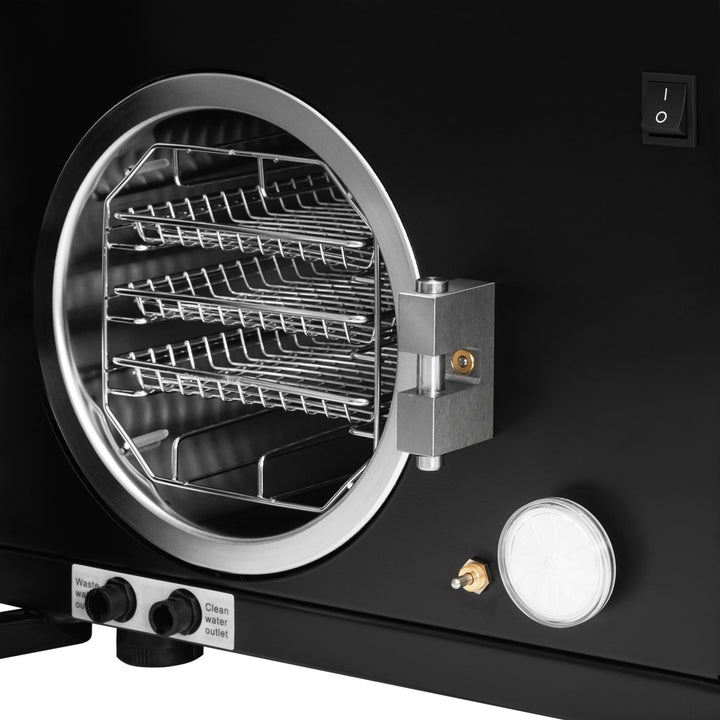Autoclave Lafomed Standard Line LFSS08AA LED avec Imprimante 8 L Classe B Médicale Noir - image 10