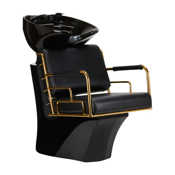 Bac Coiffeur Gabbiano Prato Noir Or