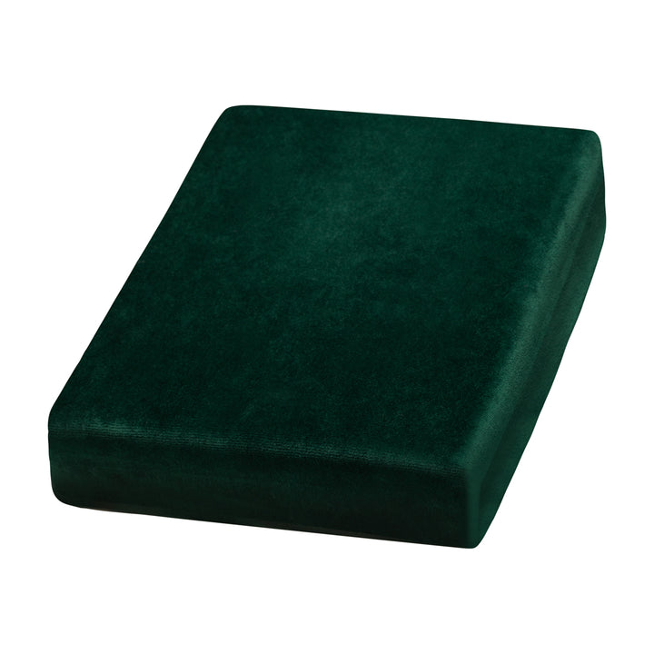 Housse de Fauteuil Velours Vert Bouteille 1