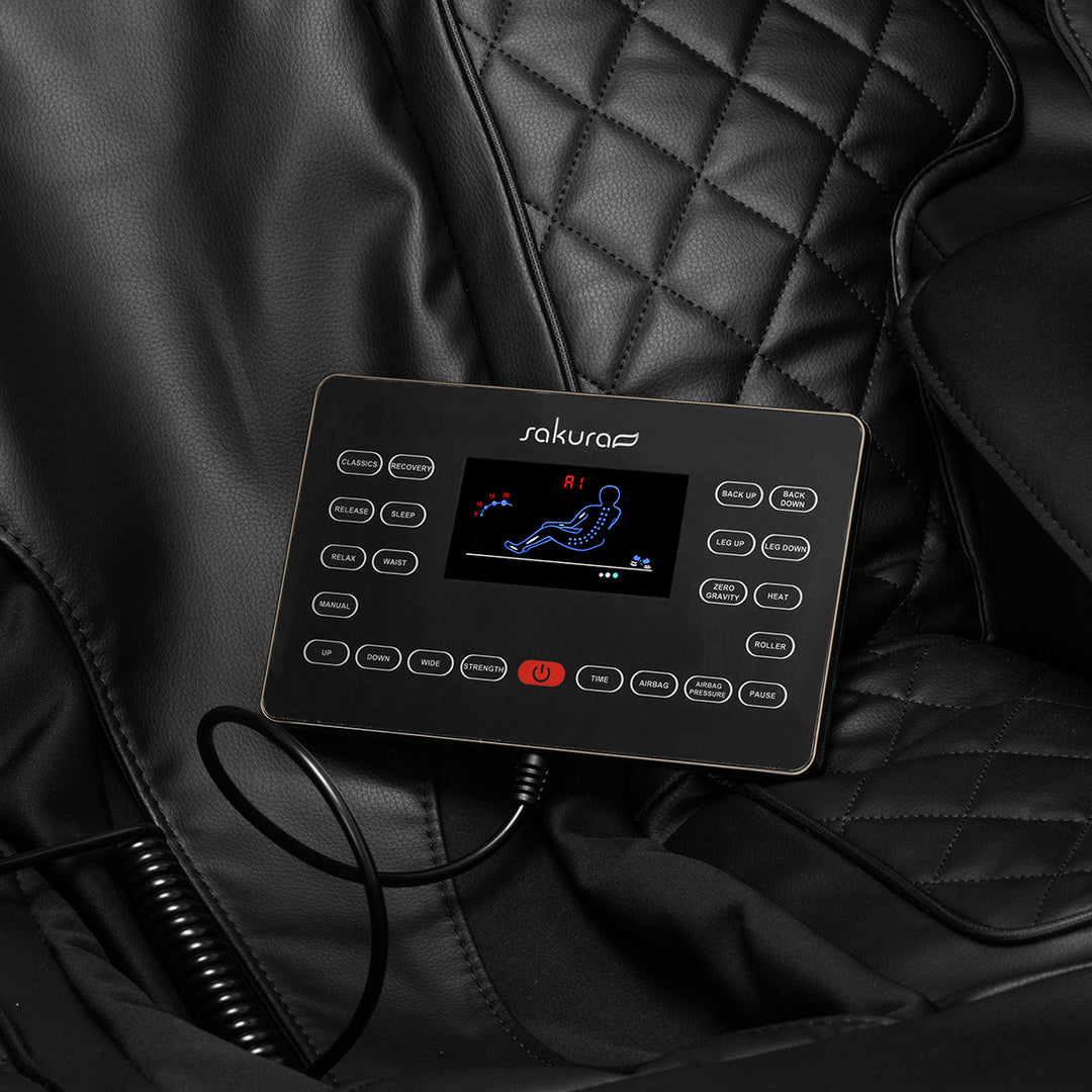 Fauteuil Massant Électrique Sakura Luxury 808 Noir - image 10