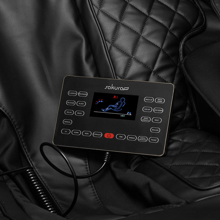 Fauteuil Massant Électrique Sakura Luxury 808 Noir - image 10