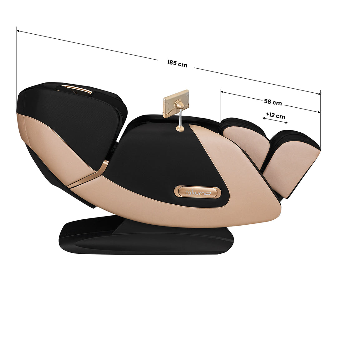 Fauteuil Massant Électrique Sakura Luxury 808 Noir - image 18