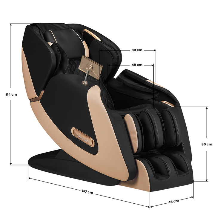 Fauteuil Massant Électrique Sakura Luxury 808 Noir - image 19