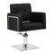 Fauteuil de Coiffeur Gabbiano Bergamo Noir