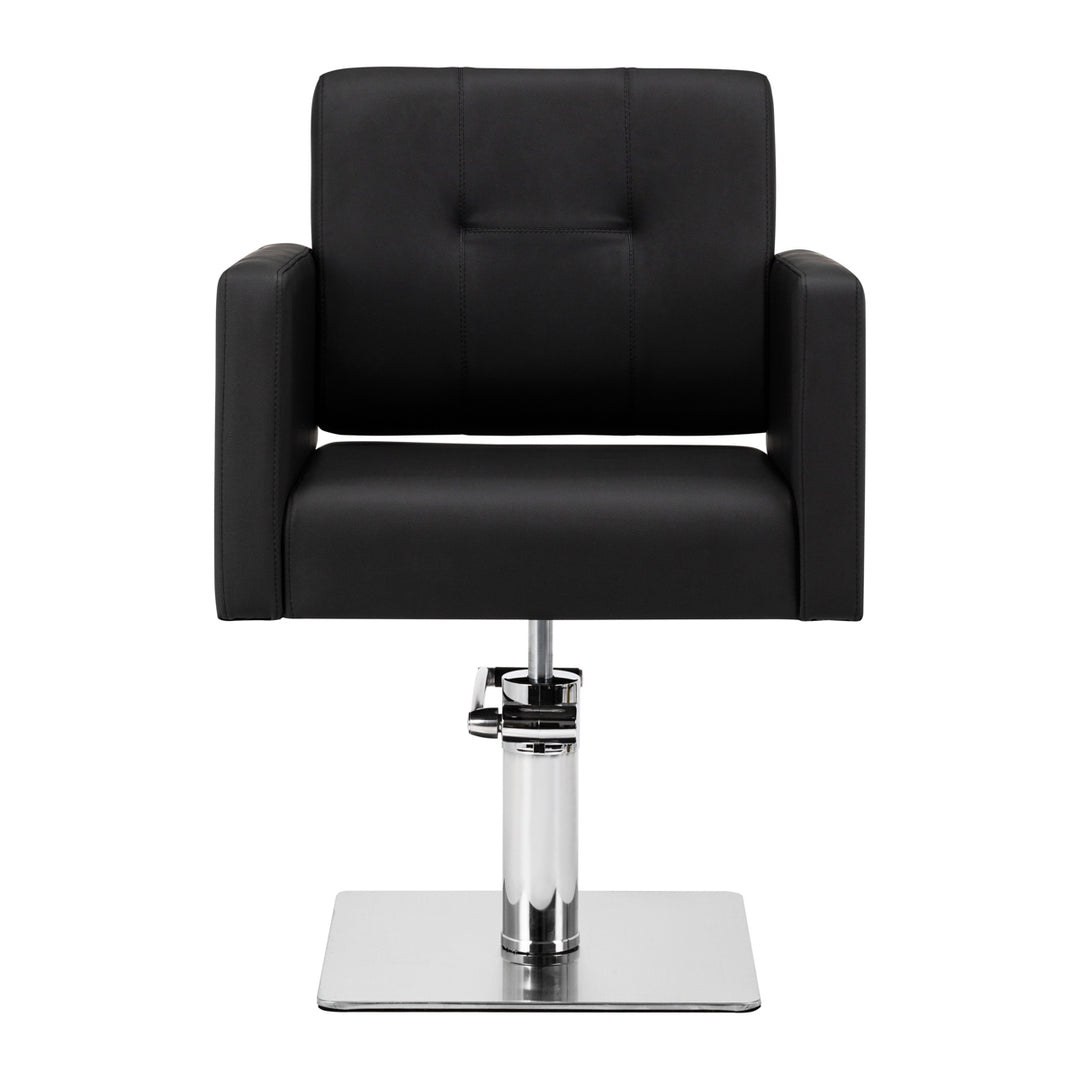Fauteuil de Coiffeur Gabbiano Bergamo Noir