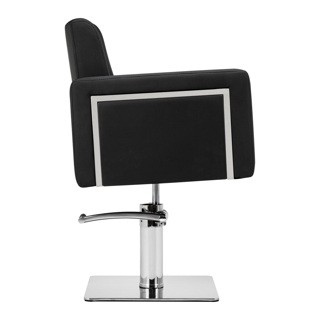 Fauteuil de Coiffeur Gabbiano Bergamo Noir