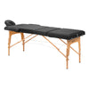 Table de massage Pliante Komfort Activ Fizjo Lux 3 Zones Bois Noir