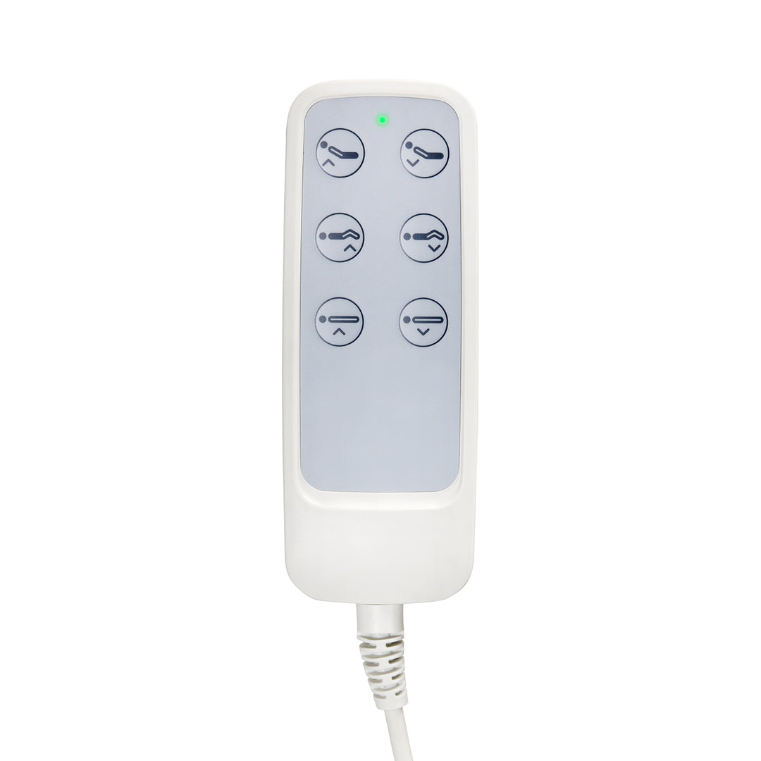 Fauteuil Esthétique Électrique Lux 273B à 3 Moteurs Gris-Blanc - image 13