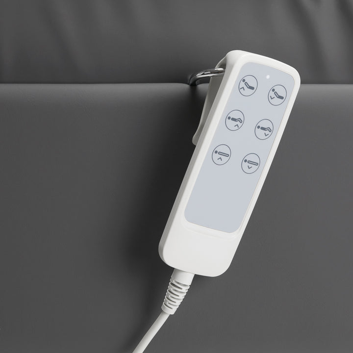 Fauteuil Esthétique Électrique Lux 273B à 3 Moteurs Gris-Blanc - image 14