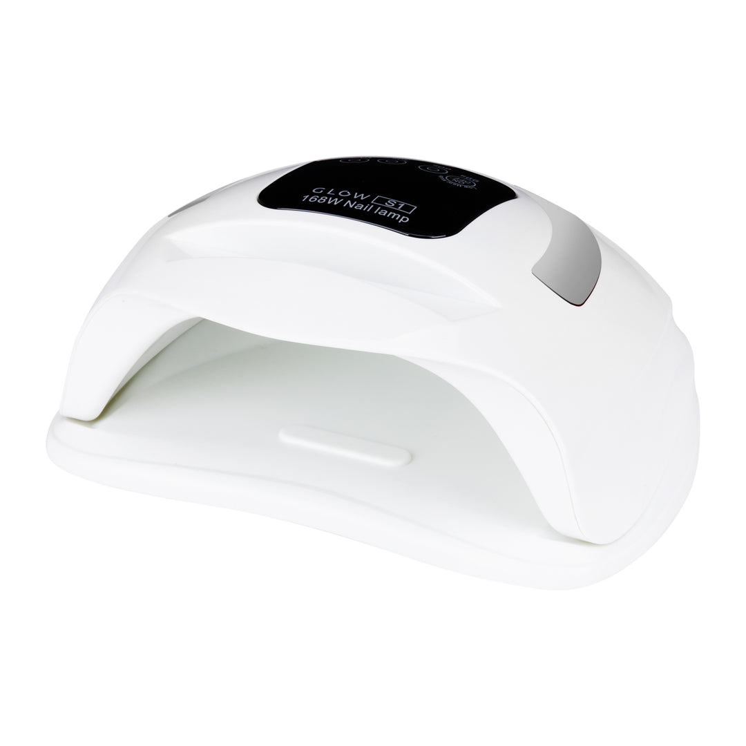Lampe UV Ongles Dual LED Glow S1 168W Blanc-Argent - image 2