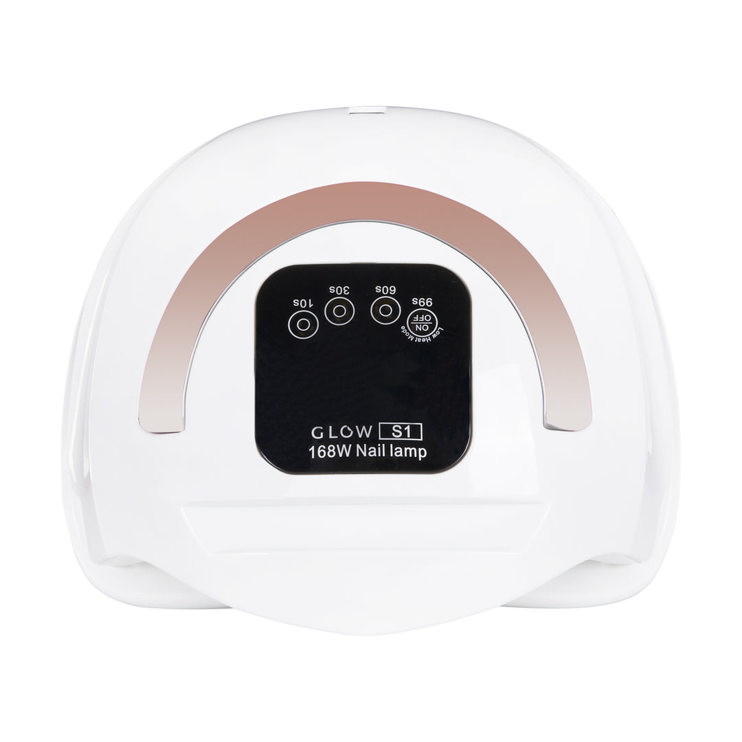 Lampe UV Ongles Dual LED Glow S1 168W Blanc-Or - image 6
