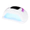 Lampe UV Ongles Dual LED Glow S1 168W Blanc-Rose