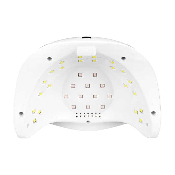Lampe UV Ongles Dual LED Glow S1 168W Blanc-Rose