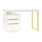 Table Manucure 3311G Or-Blanc