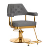 Fauteuil de Coiffeur Gabbiano Granada Or Gris