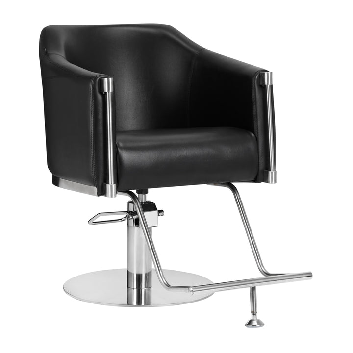 Fauteuil de Coiffeur Gabbiano Burgos Noir