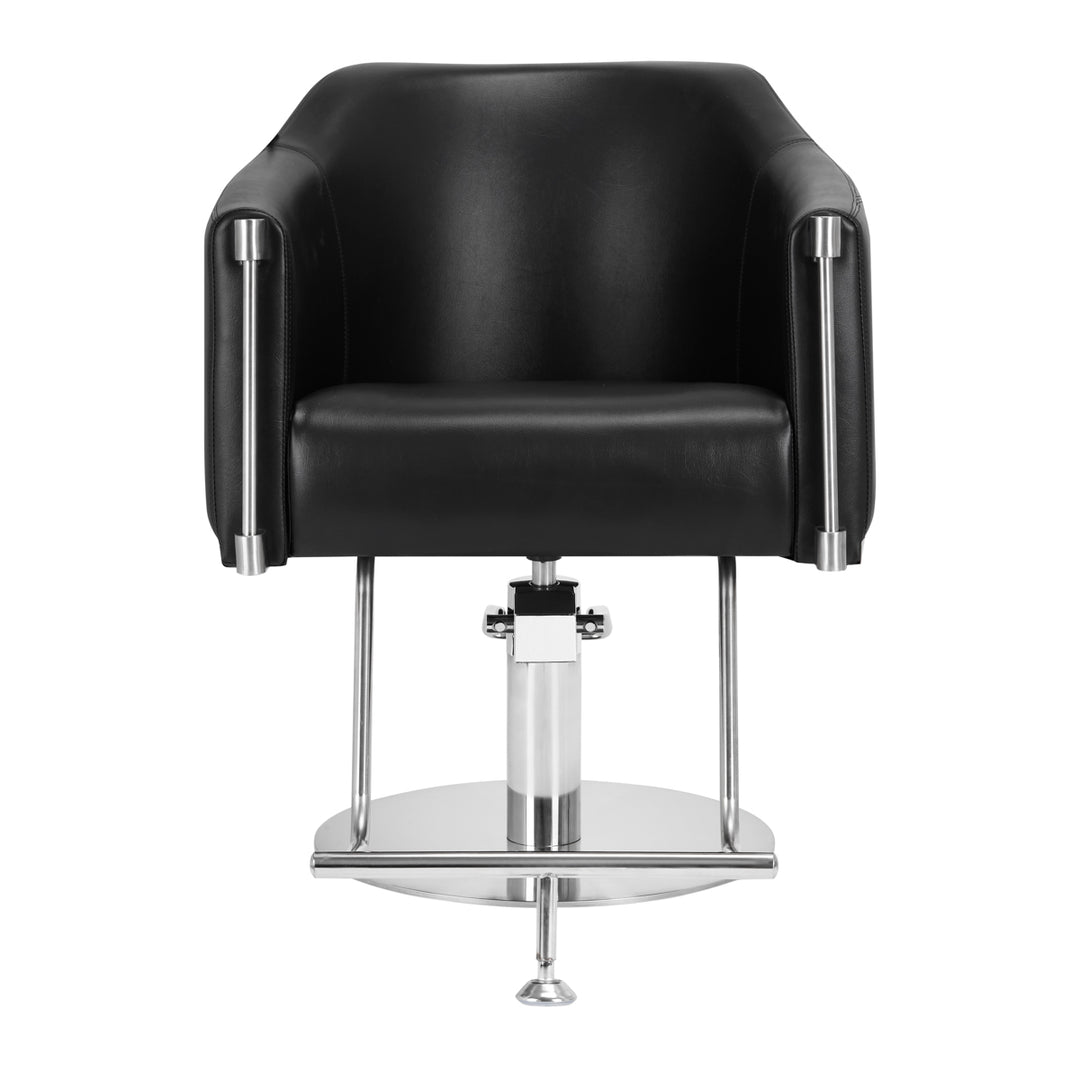 Fauteuil de Coiffeur Gabbiano Burgos Noir