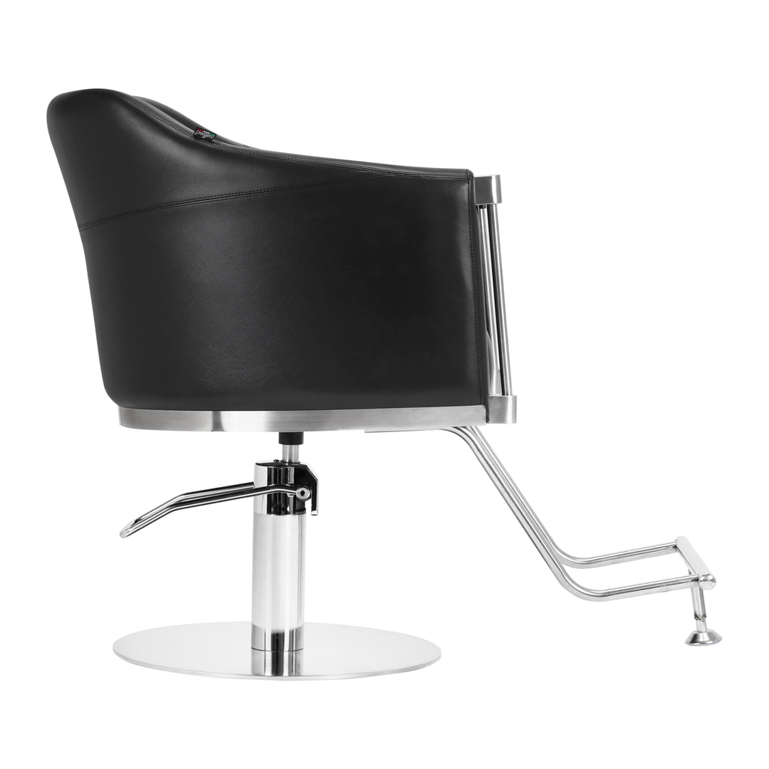 Fauteuil de Coiffeur Gabbiano Burgos Noir