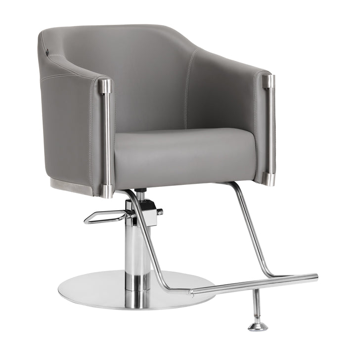 Fauteuil de Coiffeur Gabbiano Burgos Gris