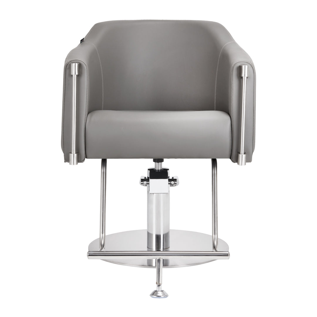 Fauteuil de Coiffeur Gabbiano Burgos Gris